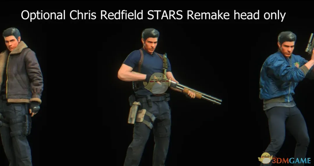 《生化危机4：重制版》暗黑编年史克里斯替换里昂MOD