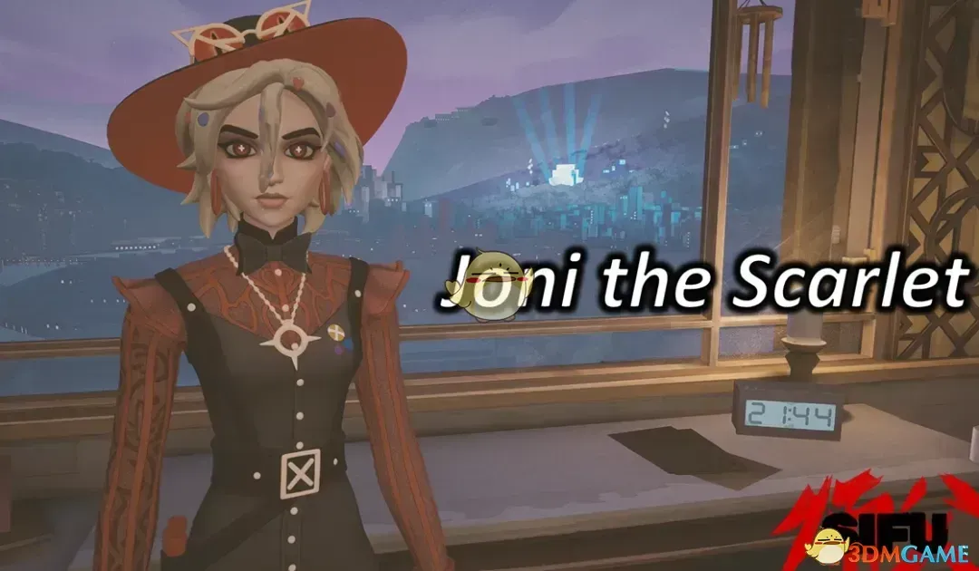 《师父》扮演堡垒之夜红色乔尼MOD