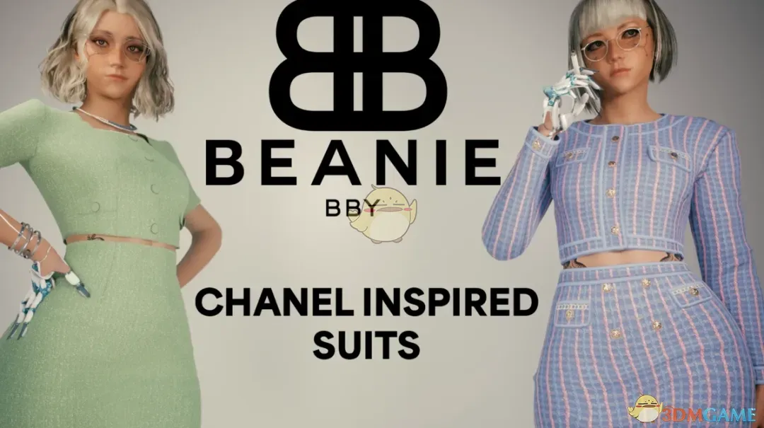 《赛博朋克2077》香奈儿精致衣裙MOD