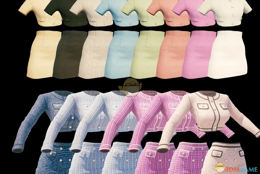 《赛博朋克2077》香奈儿精致衣裙MOD