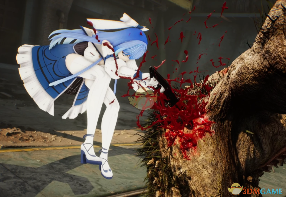 《剑星》虚拟主播夜雪千沫替换伊芙MOD