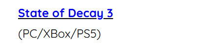 《战争机器:事变日》和《腐烂国度3》登陆PS5