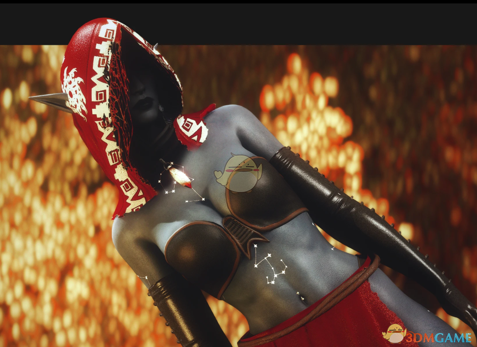 《上古卷轴5：天际重制版》沙漠女巫服装MOD