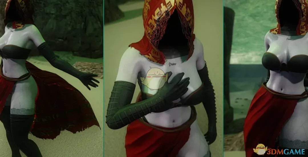 《上古卷轴5：天际重制版》沙漠女巫服装MOD