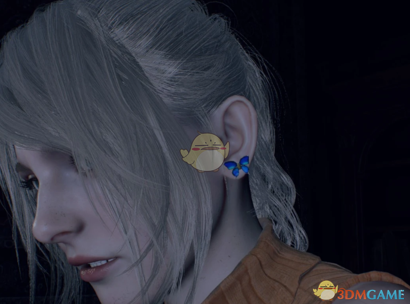 《生化危机4：重制版》阿什莉的蓝蝴蝶耳环MOD