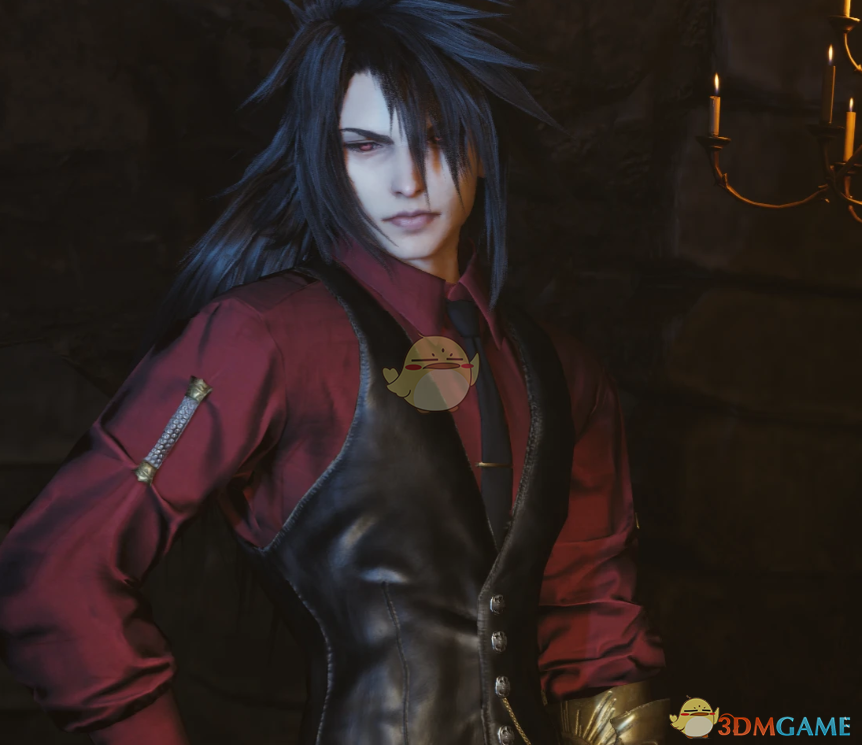 《最终幻想7：重生》文森特的血色保镖服装MOD