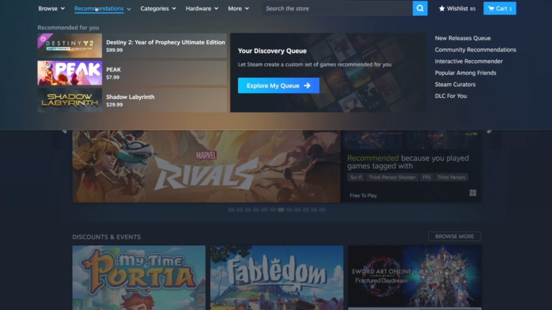 Steam商店重大改版即將更新 “搶先體驗(yàn)”測試版已上線