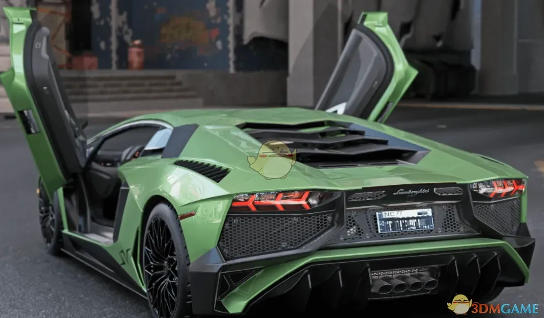 《赛博朋克2077》兰博基尼 Aventador SV跑车MOD