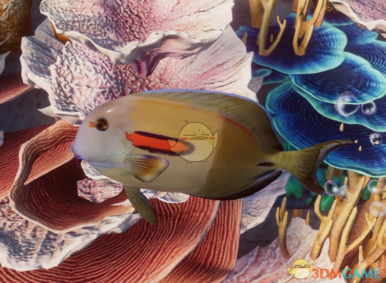 《动物园之星》新物种橙斑刺尾鱼MOD