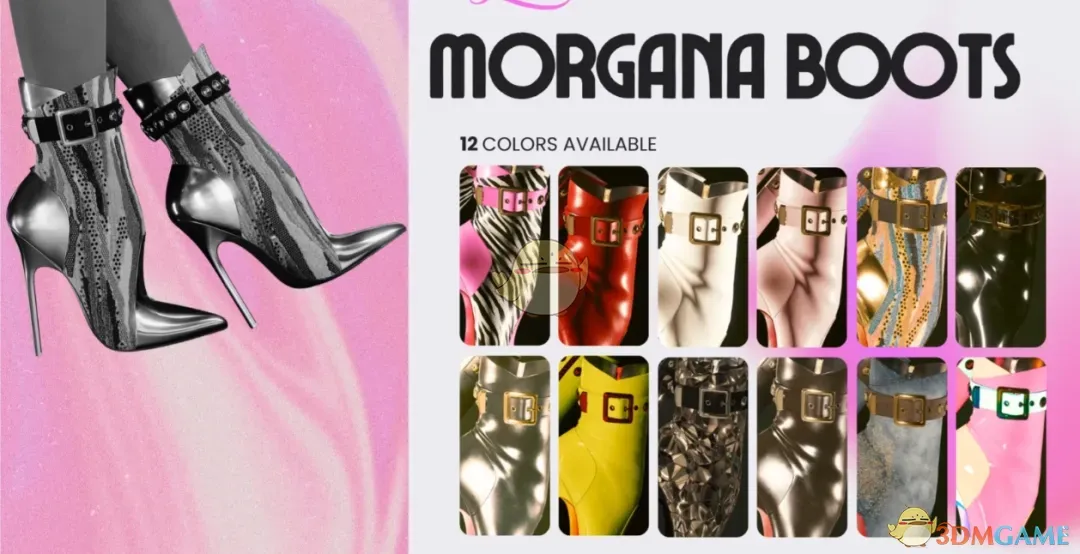 《赛博朋克2077》堕天使高跟鞋MOD