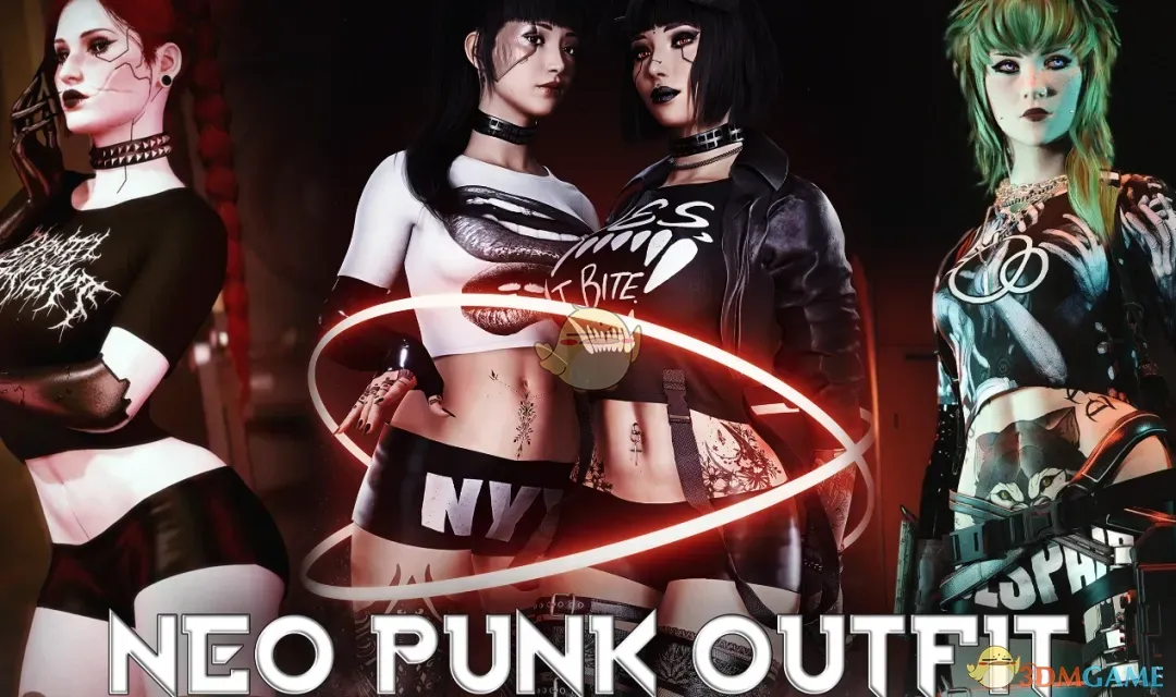 《赛博朋克2077》性感暴食者服装MOD