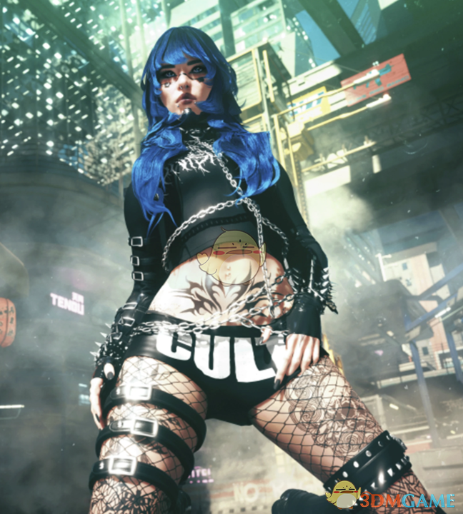 《赛博朋克2077》性感暴食者服装MOD