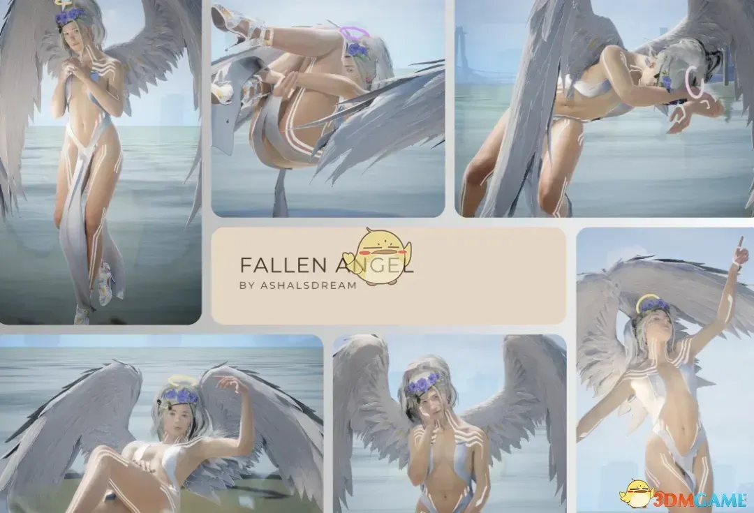 《赛博朋克2077》堕落天使姿势包MOD