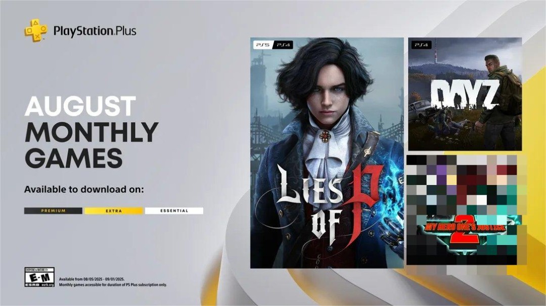 PS+8 月会免游戏公布：《匹诺曹的谎言》领衔
