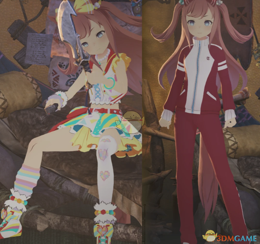 《怪物猎人：荒野》赛马娘爱丽数码外观MOD