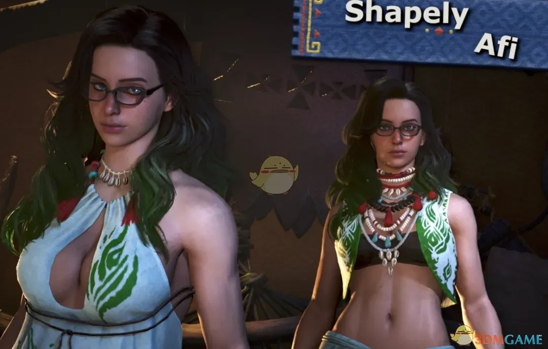 《怪物猎人:荒野》更加性感丰满的火蹈套装MOD