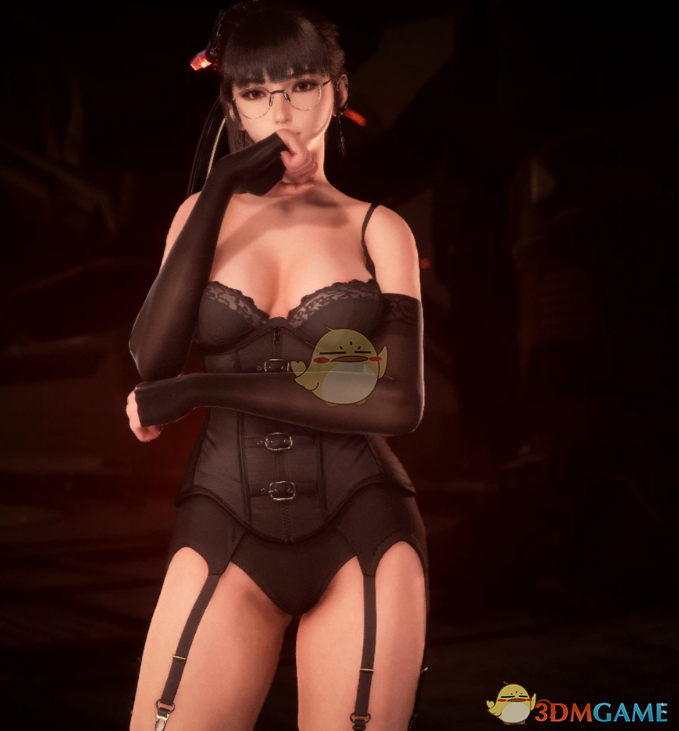 《剑星》伊芙的性感黑丝紧身胸衣MOD