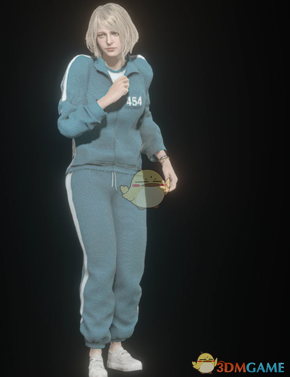 《生化危机4：重制版》阿什莉的鱿鱼游戏囚服MOD