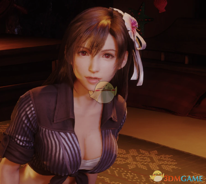 《最终幻想7：重生》蒂法的漂亮水塔发型MOD