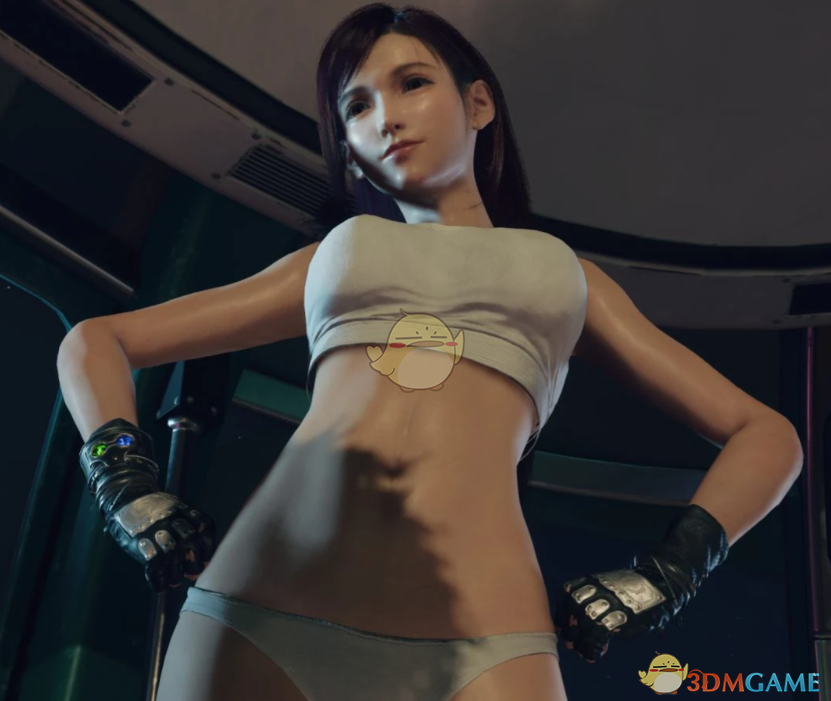 《最终幻想7：重生》蒂法的动漫黑礁莱薇服装MOD