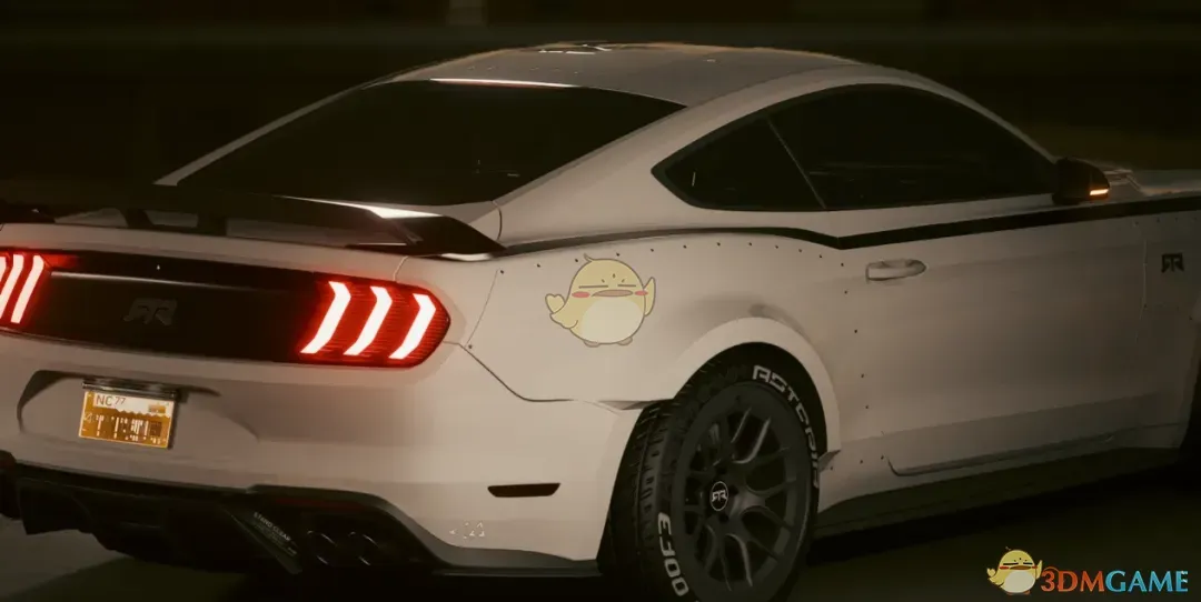 《赛博朋克2077》福特野马 RTR Spec 5赛车MOD