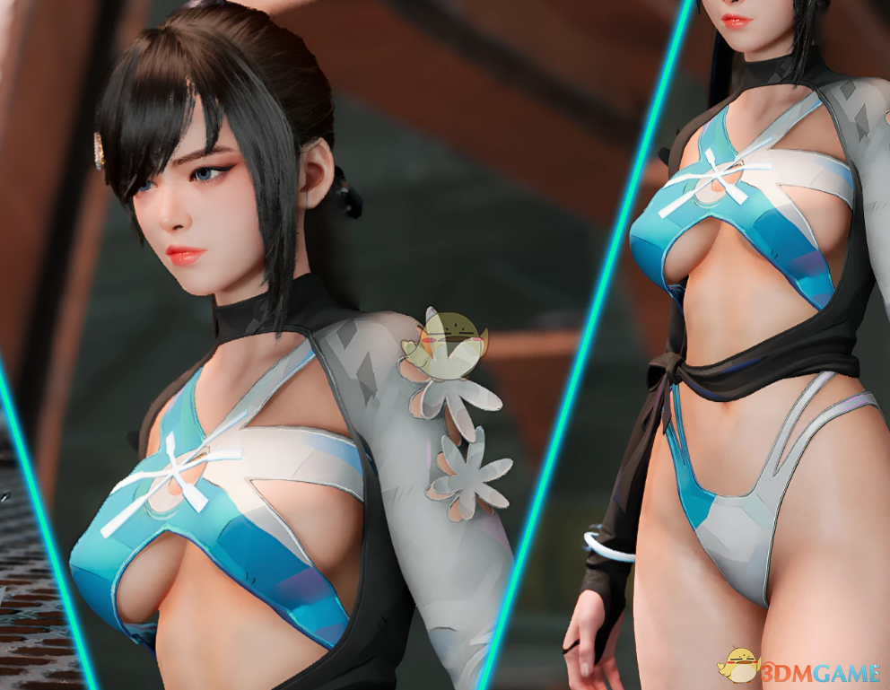 《剑星》伊芙的冰月雪花泳装MOD