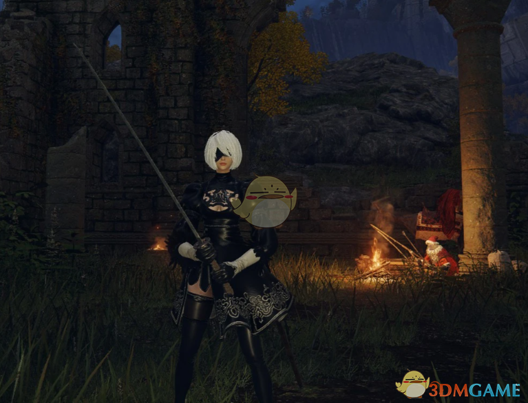 《艾尔登法环》剑星尼尔2B外观MOD