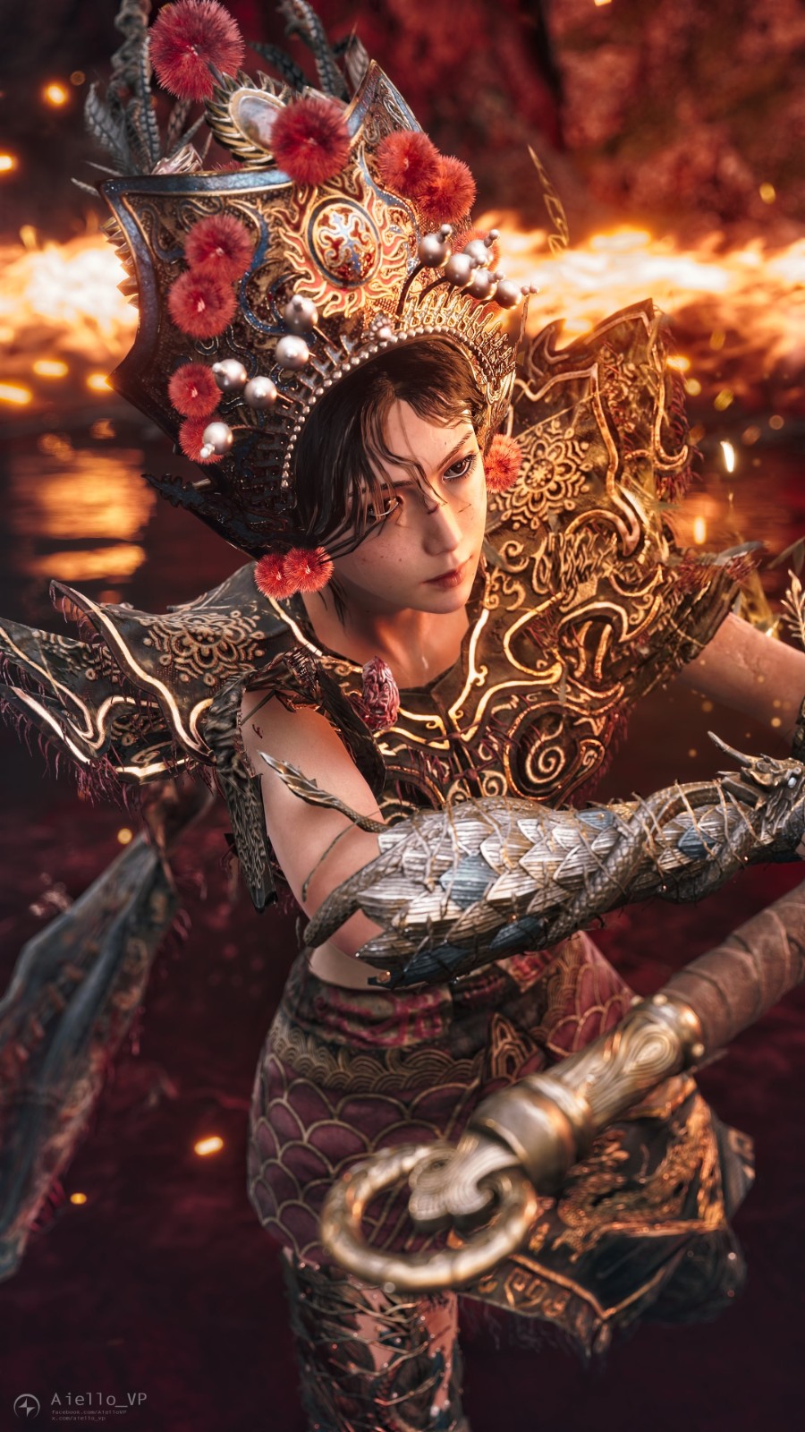 《明末：淵虛之羽》Steam好評(píng)率升至47% 女主美照賞