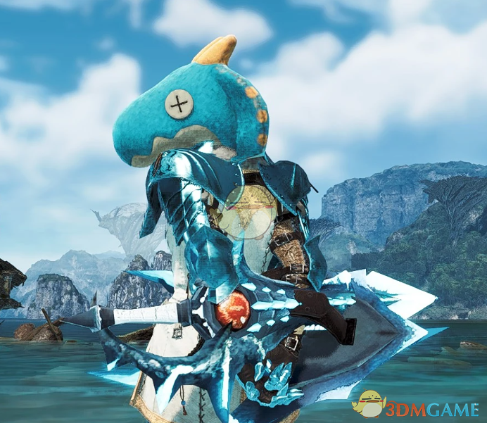 《怪物猎人：荒野》海龙毛绒头套MOD