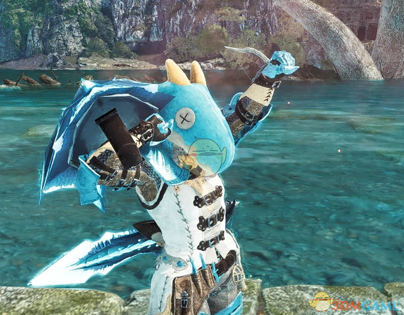 《怪物猎人：荒野》海龙毛绒头套MOD