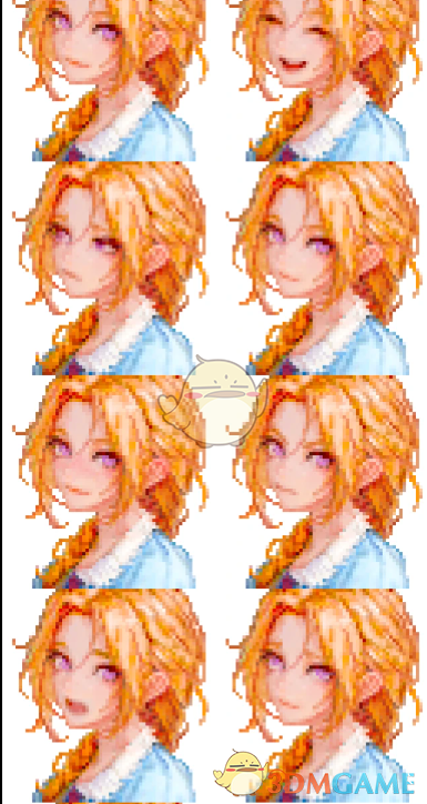 《星露谷物语》莉亚的高清动漫人像MOD