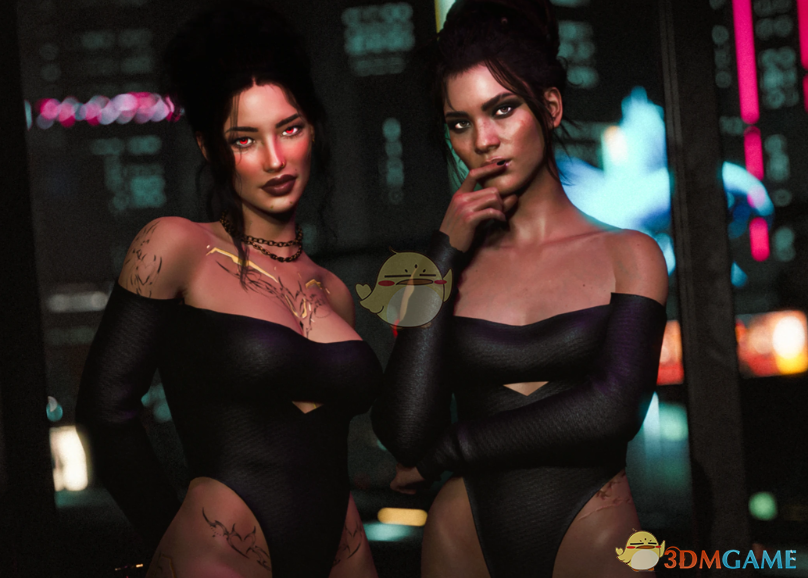 《赛博朋克2077》HERA紧身连衣裤MOD