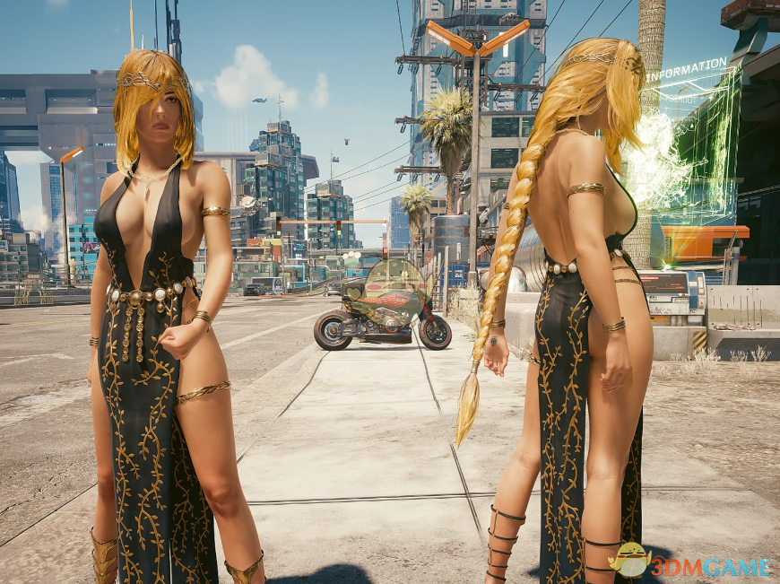 《赛博朋克2077》玛丽卡女王连衣裙MOD