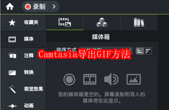 Camtasia导出GIF方法