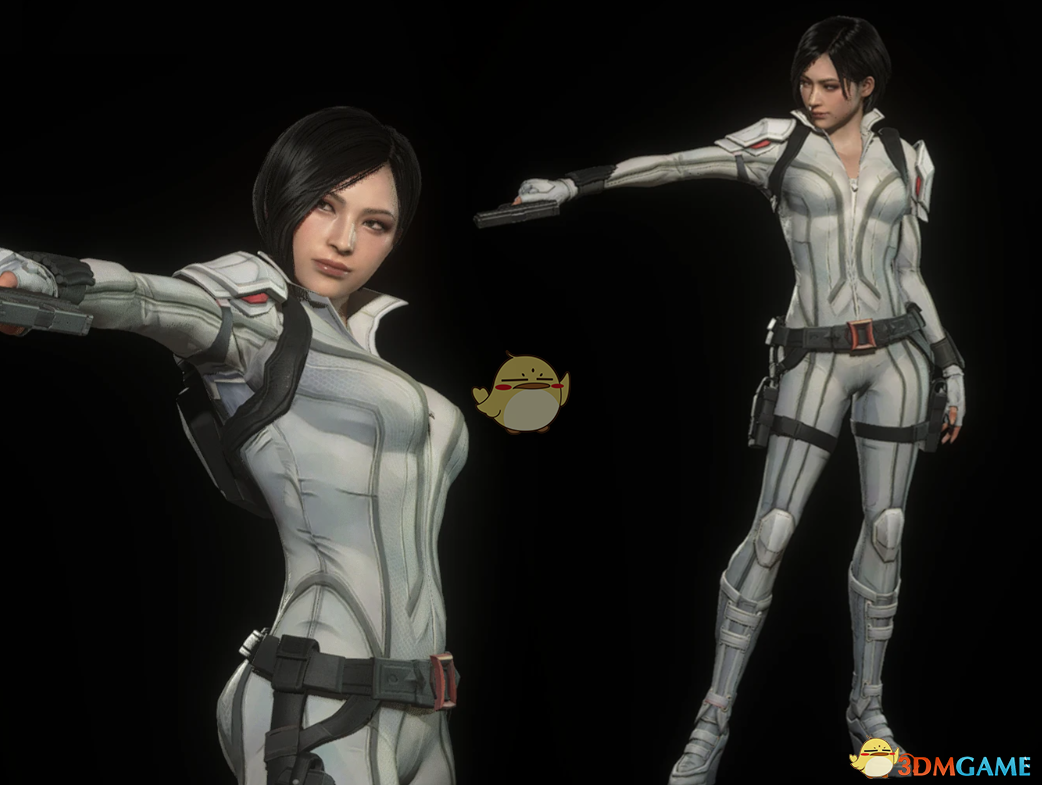 《生化危机4：重制版》艾达的漫威黑寡妇作战服MOD