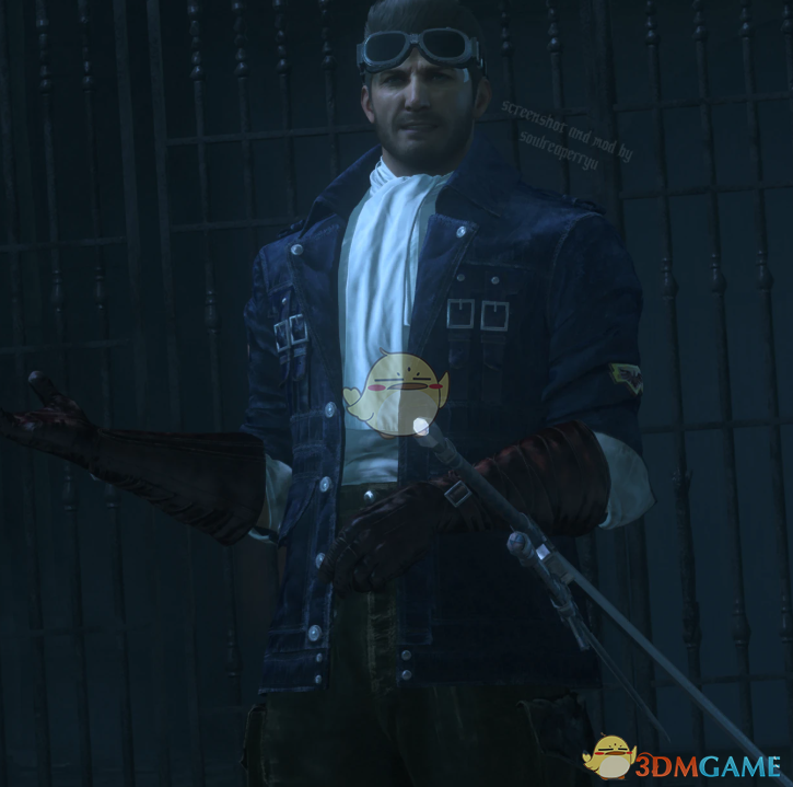 《最终幻想16》希德的最终幻想7舰长服MOD