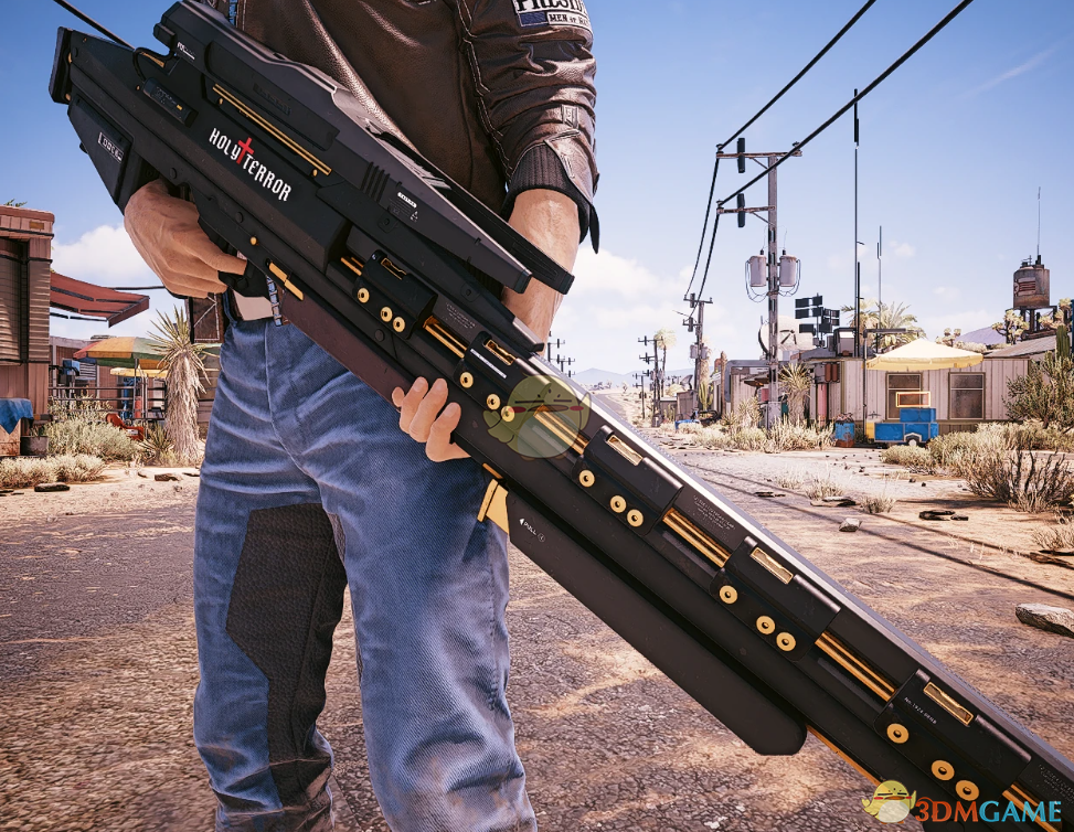 《赛博朋克2077》神圣恐惧超能步枪MOD