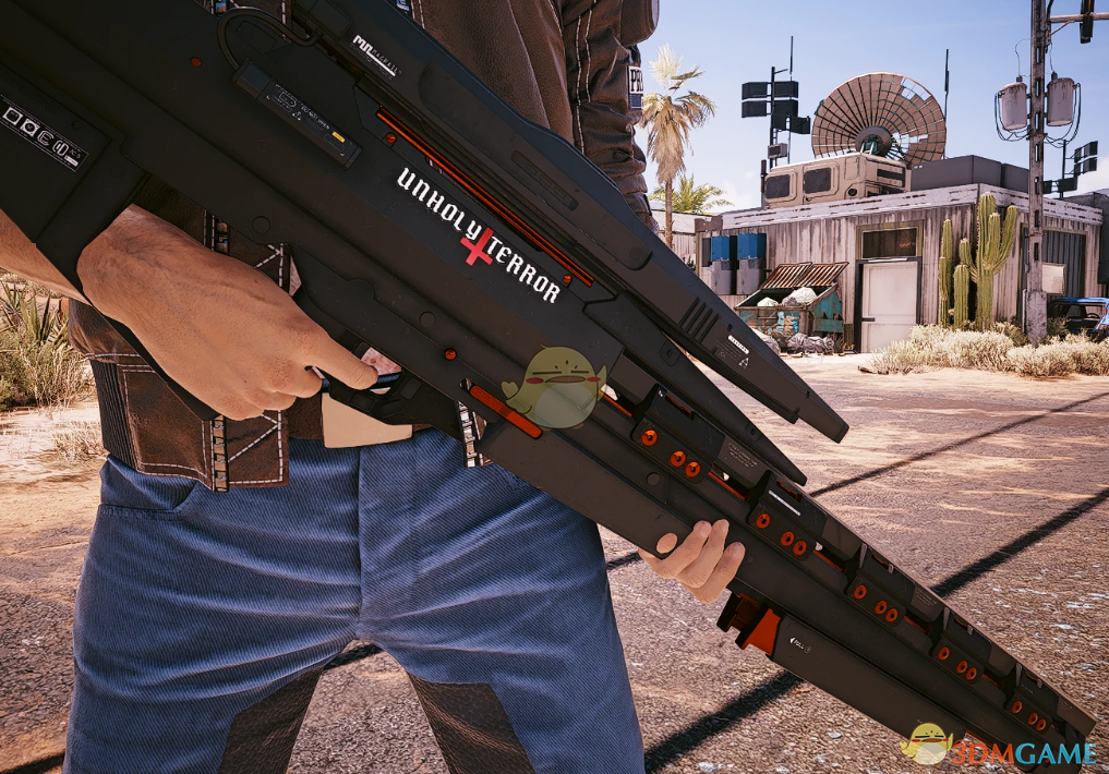 《赛博朋克2077》神圣恐惧超能步枪MOD