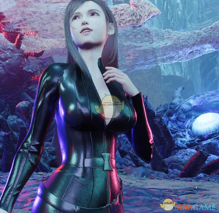 《最终幻想7:重生》蒂法的黑寡妇紧身衣MOD