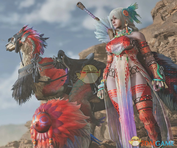 《怪物猎人：荒野》性感定制的波衣龙套装MOD