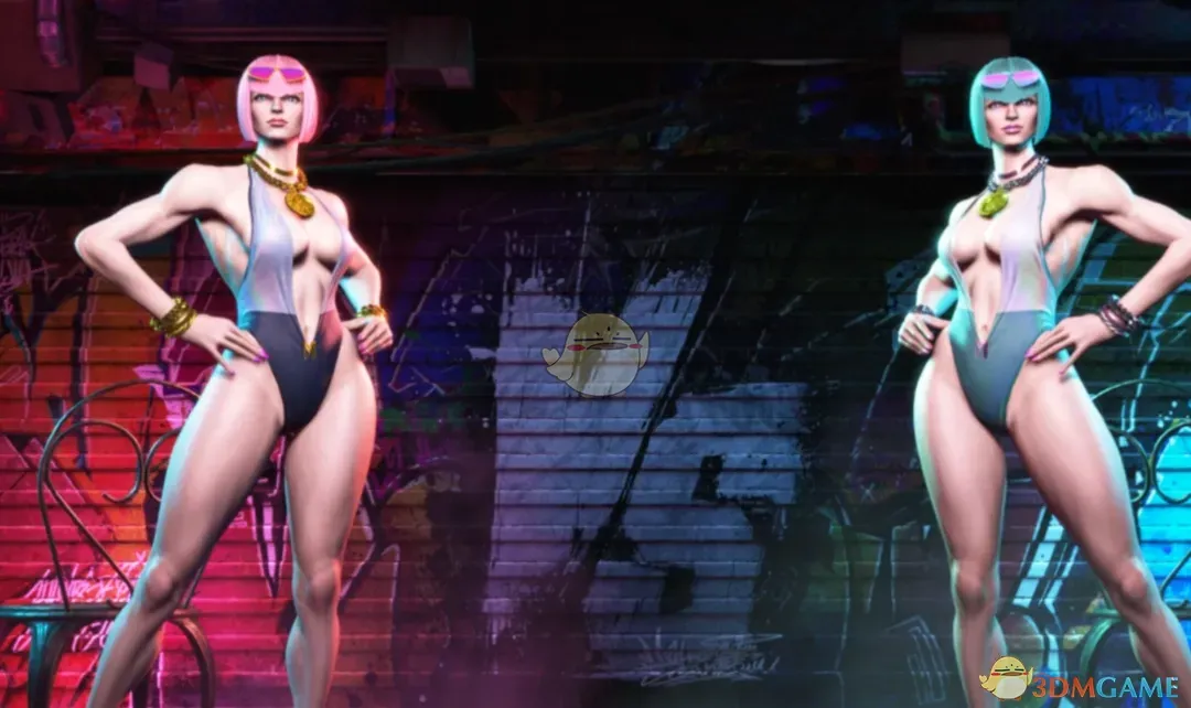 《街头霸王6》曼侬更清凉的C4服装MOD