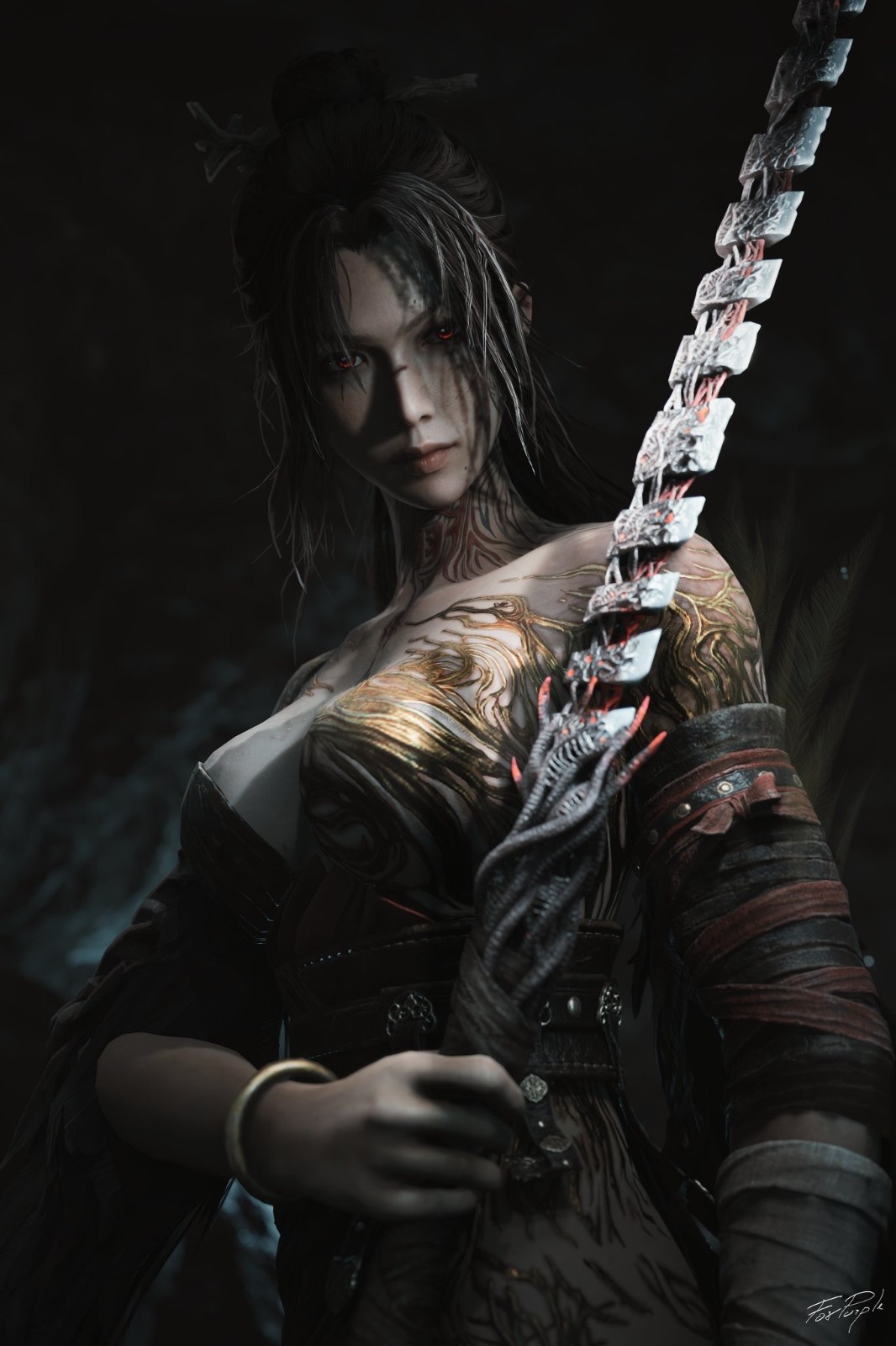 《明末：淵虛之羽》玩家精美截圖 性感女主唯美風(fēng)景