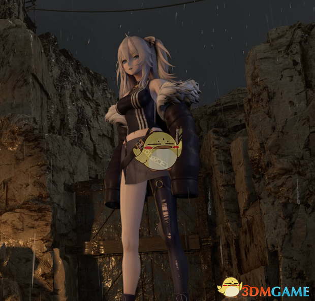 《生化危机4：重制版》Hololive虚拟主播獅白牡丹替换里昂MOD