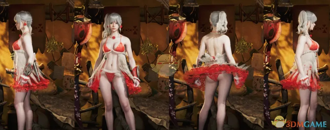 《怪物猎人：荒野》刺花蜘蛛内衣MOD