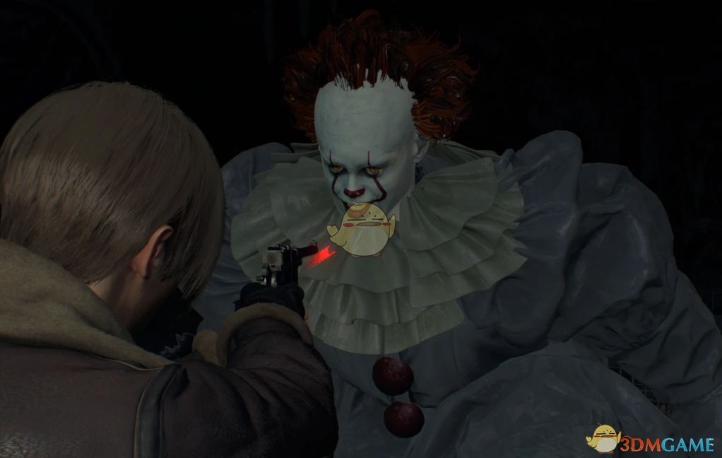 《生化危机4:重制版》小丑回魂潘尼怀斯替换贝尔杜戈MOD