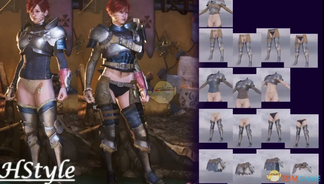 《怪物猎人：荒野》性感的合金套装MOD