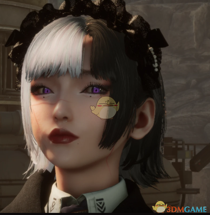 《剑星》伊芙的双色分叉发型MOD