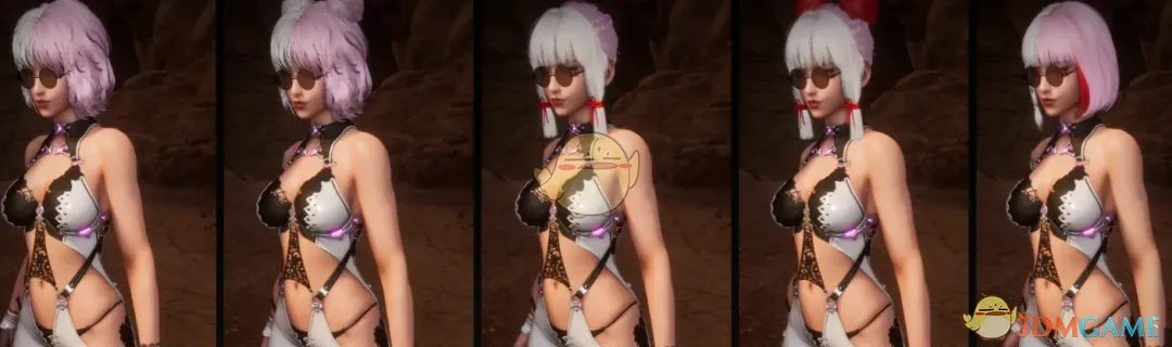 《剑星》伊芙的双色分叉发型MOD