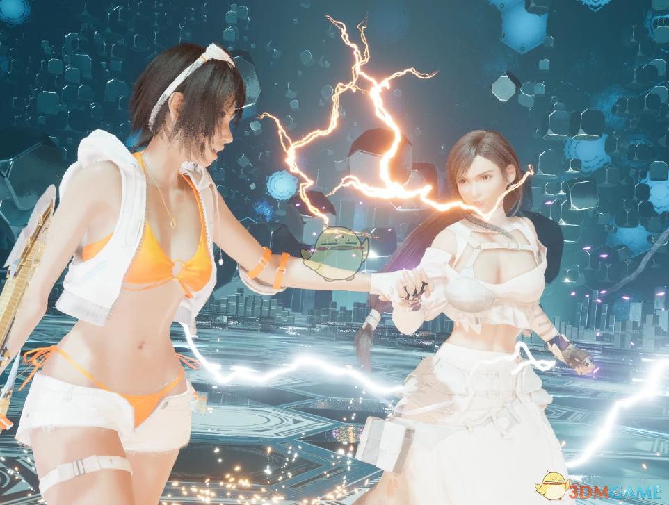 《最终幻想7：重生》蒂法的纯白羽衣MOD