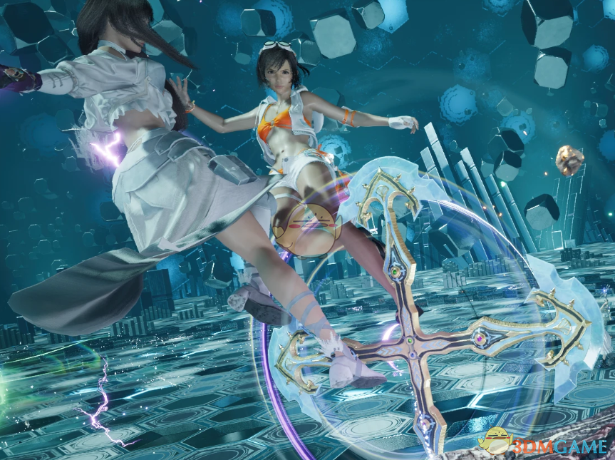 《最终幻想7：重生》蒂法的纯白羽衣MOD